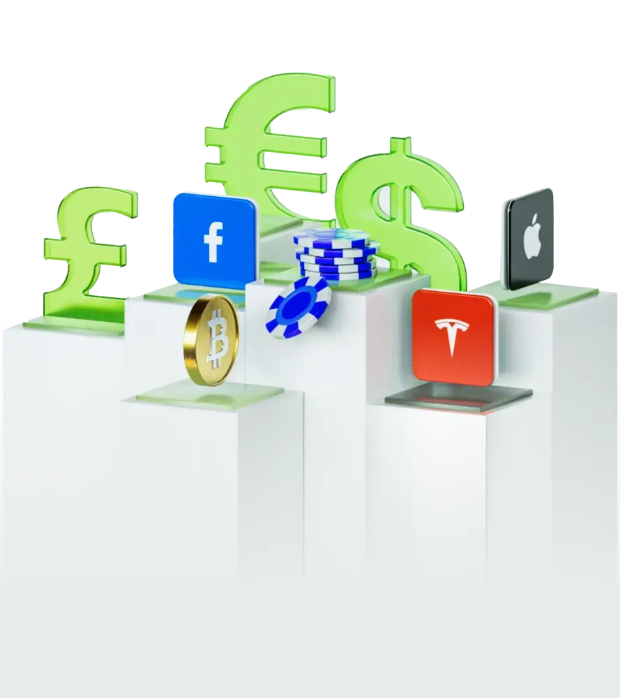 Metals, Commodities, Indices CFDs, Stock CFDs